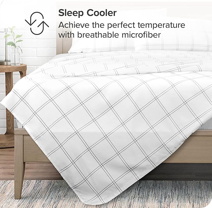 Bare Home Queen Flat Sheet - Image 2