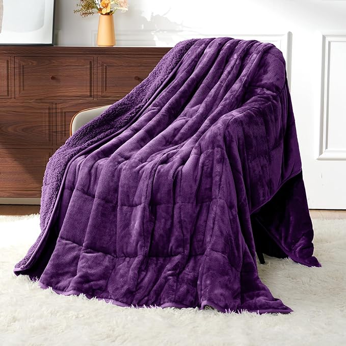 Uttermara Weighted Blankets for Adults Queen Size, 12lbs 60x80 inches Blanket by Uttermara