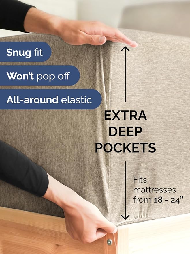 Extra Deep Cal King Sheet Set - Image 3