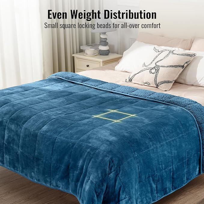 Uttermara Weighted Blankets for Adults Queen Size, 20lbs 60x80 inches Blanket - Image 7