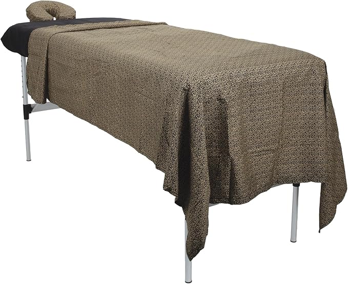 ForPro Premium Designer Microfiber 3-Piece Massage Sheet Set - Image 2