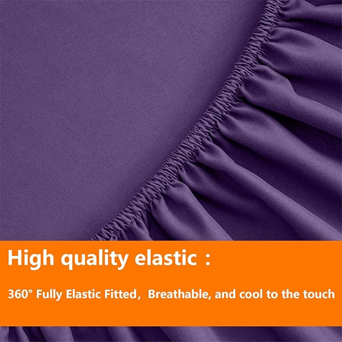 TAIMIT Purple King Comforter Set - Image 6