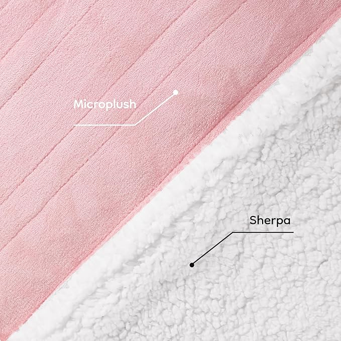 LaffyLo Electric Heated Blanket Full Size 72 x 84, Fast Heating Blanket - Image 4