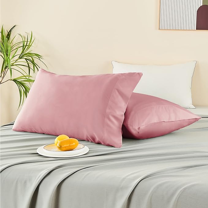 BEDELITE Pillow Cases Standard Size Set of 2, Rayon Derived from Bamboo - Image 7