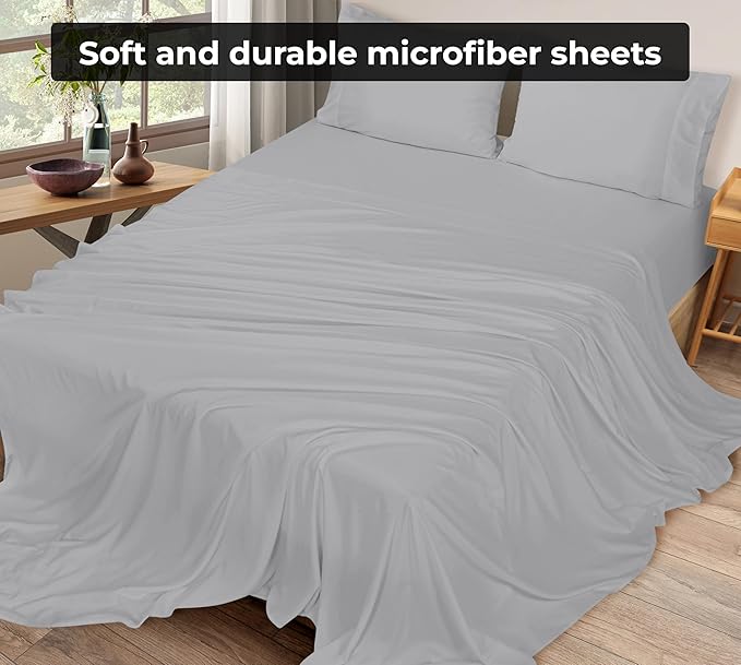 Royale Linens King Flat Sheet - Image 4
