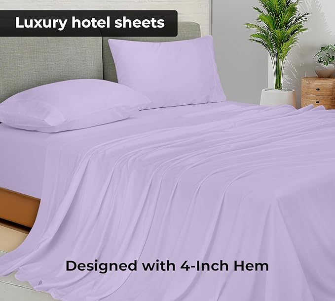 Royale Linens Twin XL Flat Sheet - Image 2