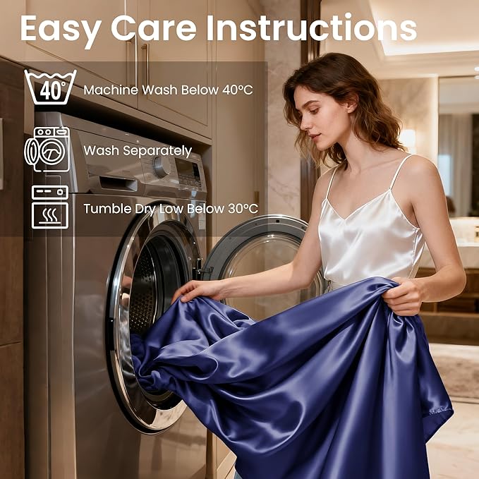Love's cabin Full Size Satin Sheet Sets - Image 6