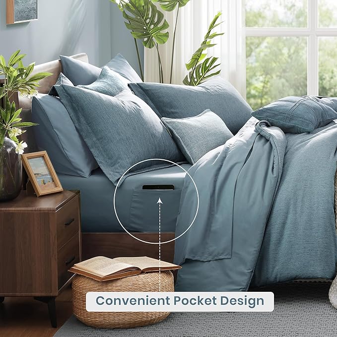 Monbix Queen Comforter Set - Image 4
