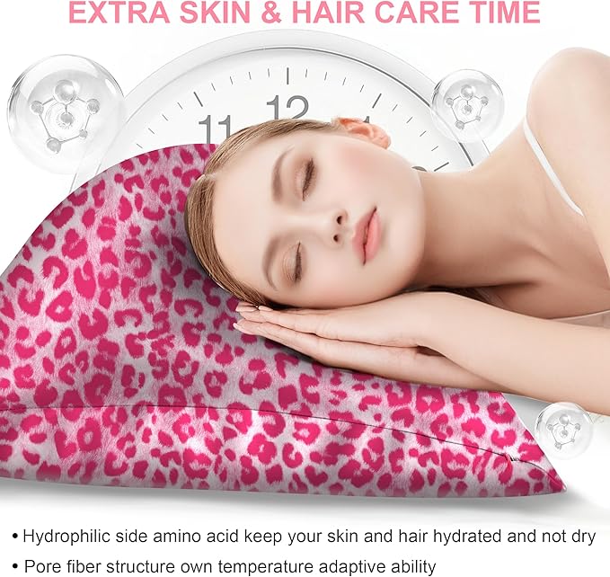 Silk Body Pillow Cover with Zipper, Mulberry Silk Pillow Cases Body Size - Image 3