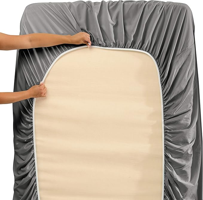 Hearth & Harbor Extra Deep Pocket Queen Sheets Sets - Image 4