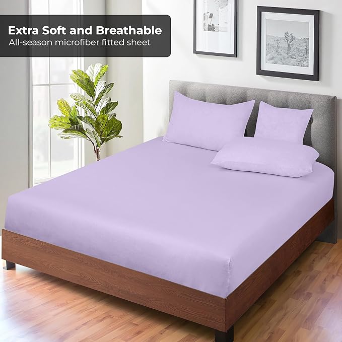 Royale Linens Fitted Sheet Twin XL - Image 4