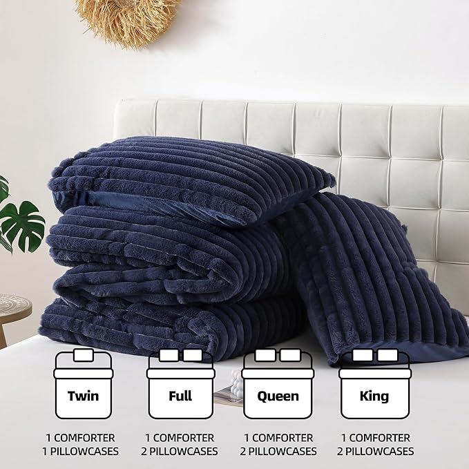 Smoofy Fluffy Twin Comforter Sets 2 Pieces - Image 7