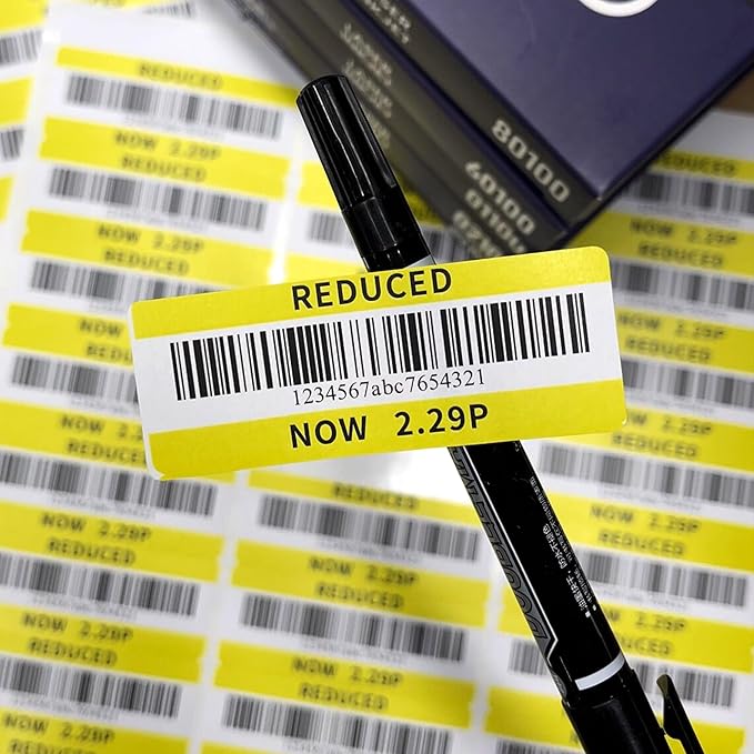 1" x 2-5/8", 100 Sheets, 3000 Mailing Address Labels, White Sticker Labels for Laser & Inkjet Printers, Permanent Adhesive-DeskoryOffice
