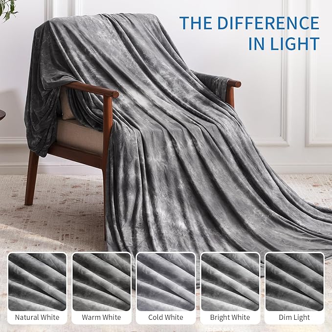 Guohaoi Cooling Blanket for Hot Sleepers and Night Sweats, Decortive Tie Dye - Image 6