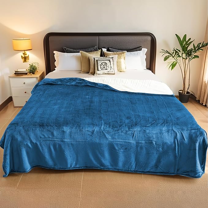 LaffyLo Electric Heated Blanket Queen Size 84 x 90, Dual Control, Fast Heating - Image 6