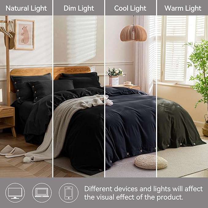 JELLYMONI Cotton Duvet Cover Queen Size - Image 9
