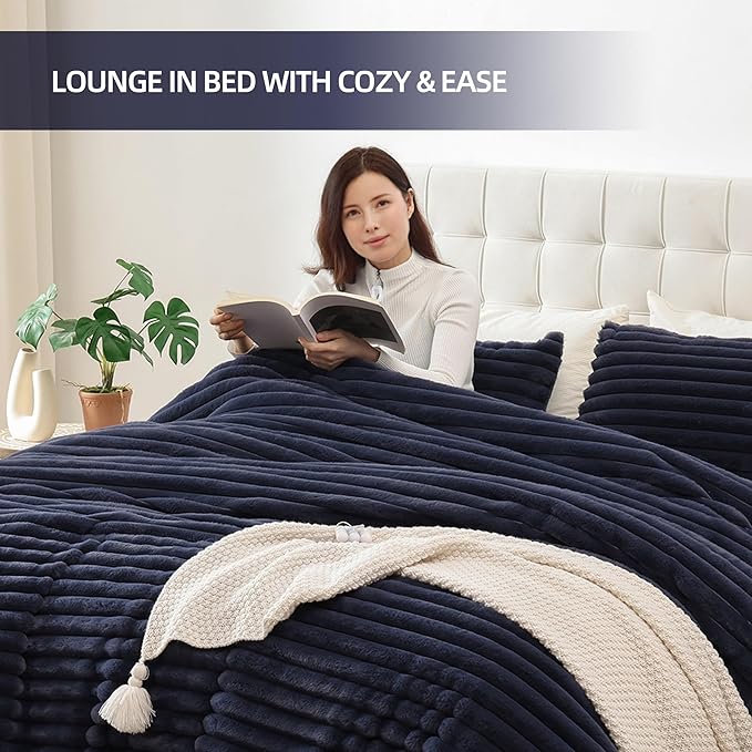 Smoofy Fluffy Twin Comforter Sets 2 Pieces - Image 6