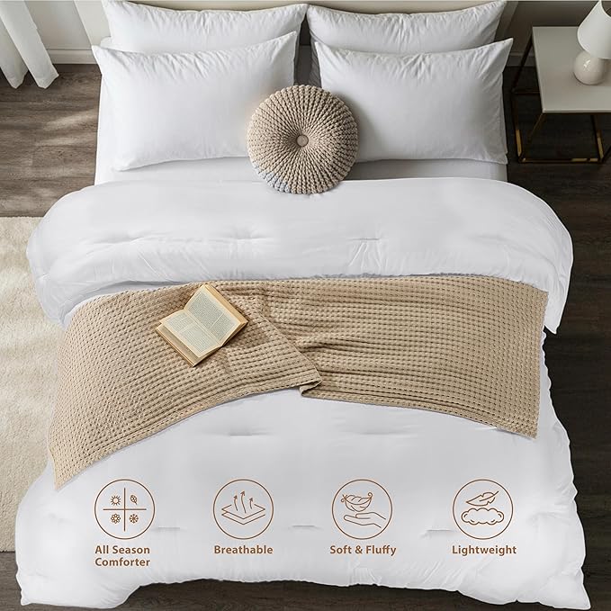 Utopia Bedding Comforters, All Season Duvet Insert, Down Alternative Comforter - Image 5