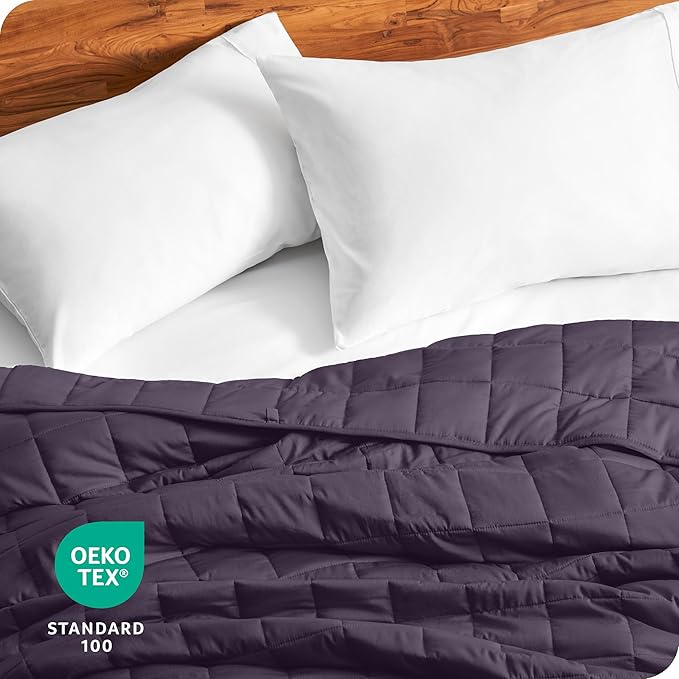 Bare Home Weighted Blanket King Size 25lb - Image 7