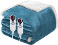 Electric Heated Blanket Queen Size 84"x90", Soft Flannel by Soypipo