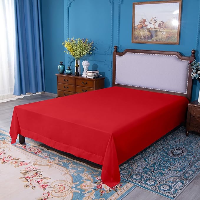 NTBAY Queen Flat Sheet Only - Image 5