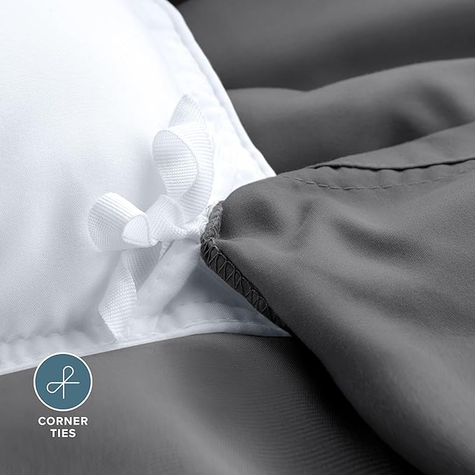 Bare Home Bedding Duvet Cover Oversized Queen Size - Image 7