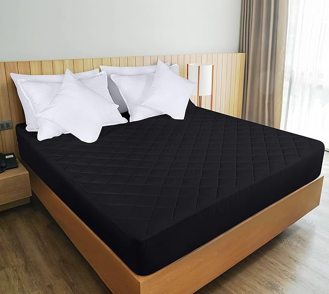 Utopia Bedding Quilted Fitted Mattress Pad, Twin Size, Elastic Fitted Mattress - Image 5