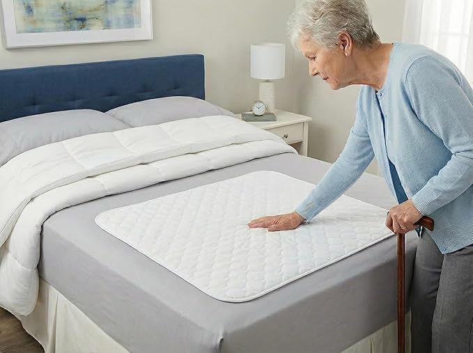 RMS Ultra Soft 4-Layer Washable and Reusable Incontinence Bed Pad - Image 2