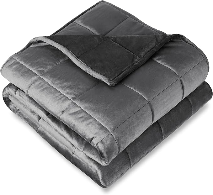 Bare Home Weighted Blanket Full or Queen Size 15lb by BareHome