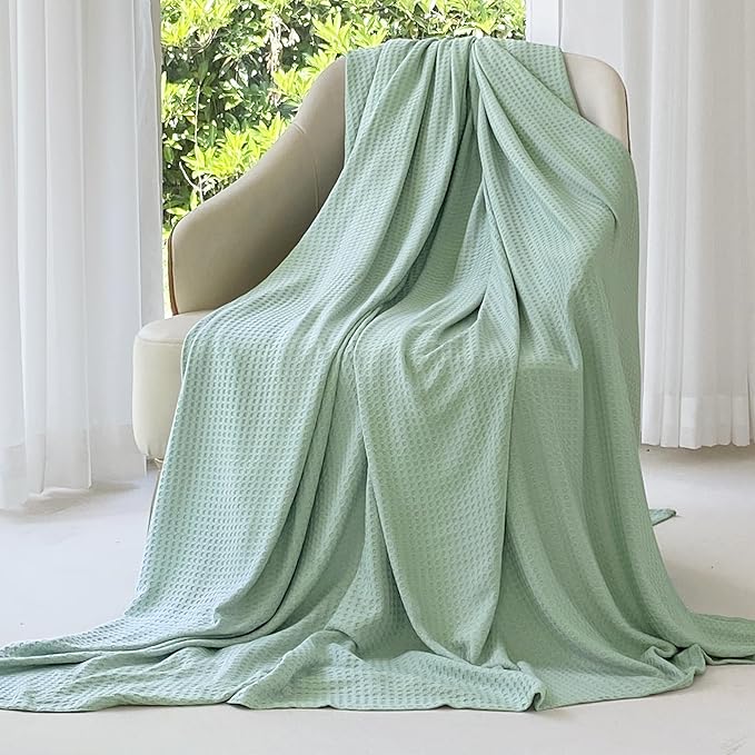AmyHomie Cooling Blanket King Size, 100% Rayon Derived from Bamboo, Cool Summer - Image 6