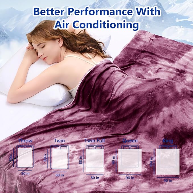 Topcee Cooling Blankets for Hot Sleepers, Arc-Chill Q-Max >0.5 Cool Fiber - Image 7