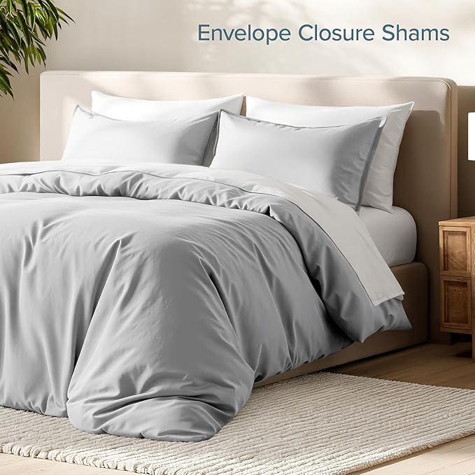 Bare Home Bedding Duvet Cover California King Size - Image 4