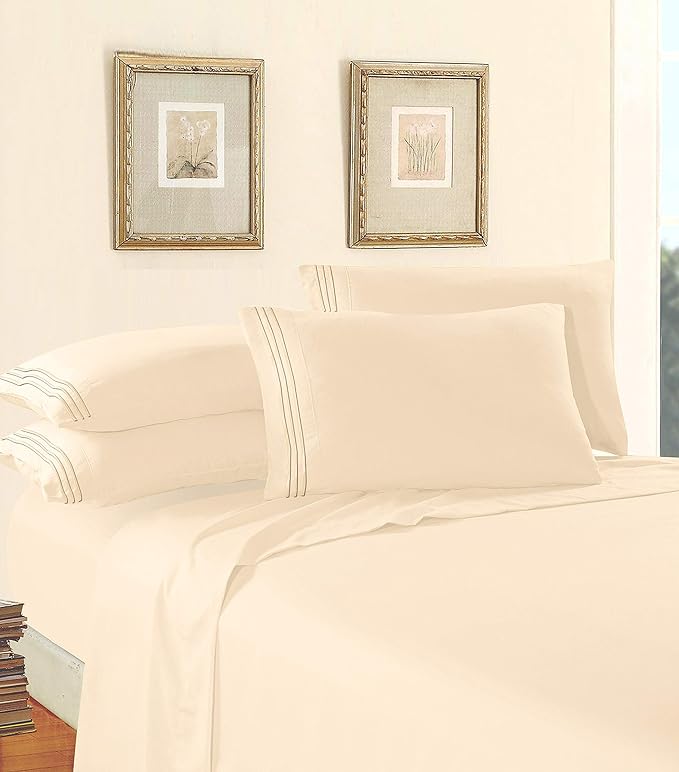 Elegant Comfort Luxury Soft 1500 Premier Egyptian 4-Piece Premium Hotel Quality - Image 3
