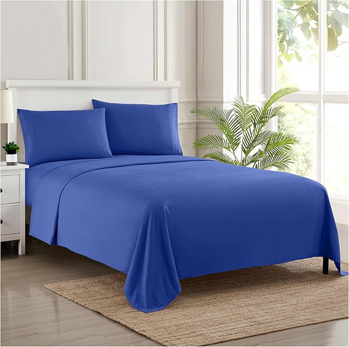 Twin XL Sheets - Breathable Luxury Sheets - 1800 Supreme Collection Extra Soft by SweetHomeCollection