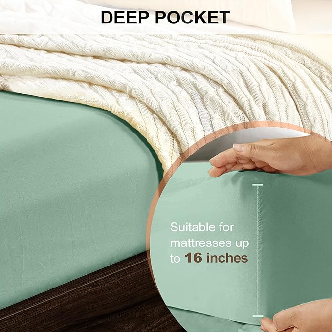 FreshCulture Twin Fitted Sheet - Image 4