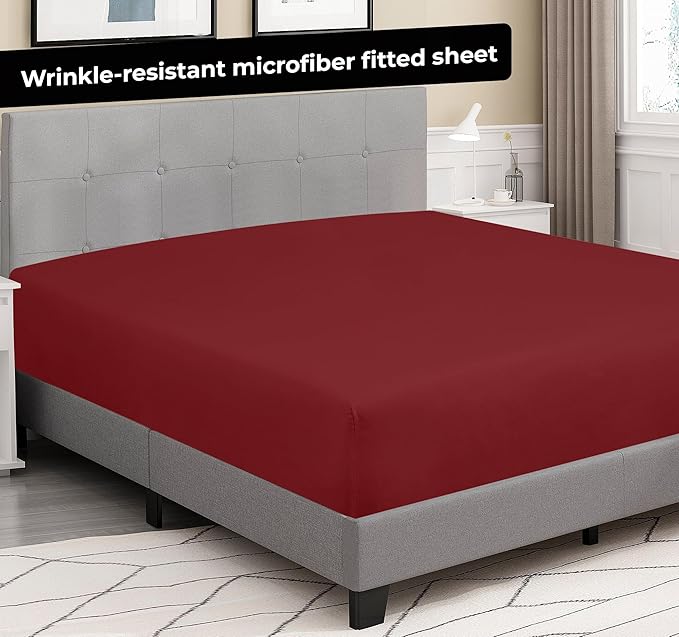 Royale Linens Fitted Sheet Twin - Image 8