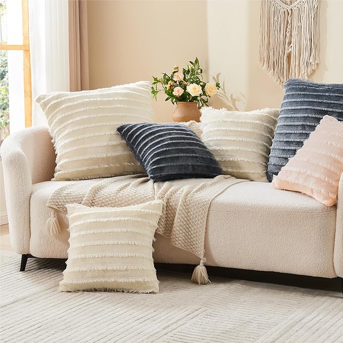 BEDELITE Velvet Pillow Covers 18x18 - Image 6
