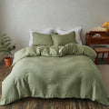 Simple&Opulence 100% Washed Linen Duvet Cover Set 88"x92" by SimpleOpulence