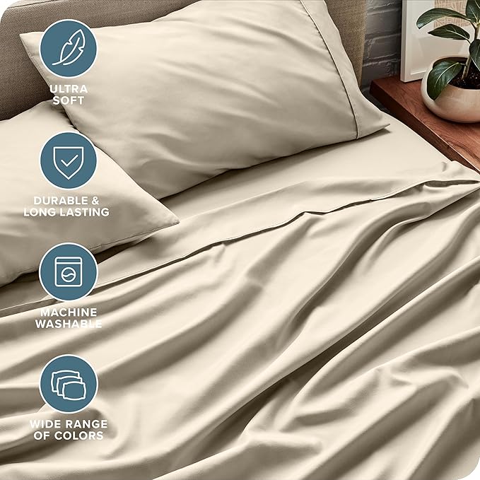 Bare Home Twin XL Sheet Set - Image 4