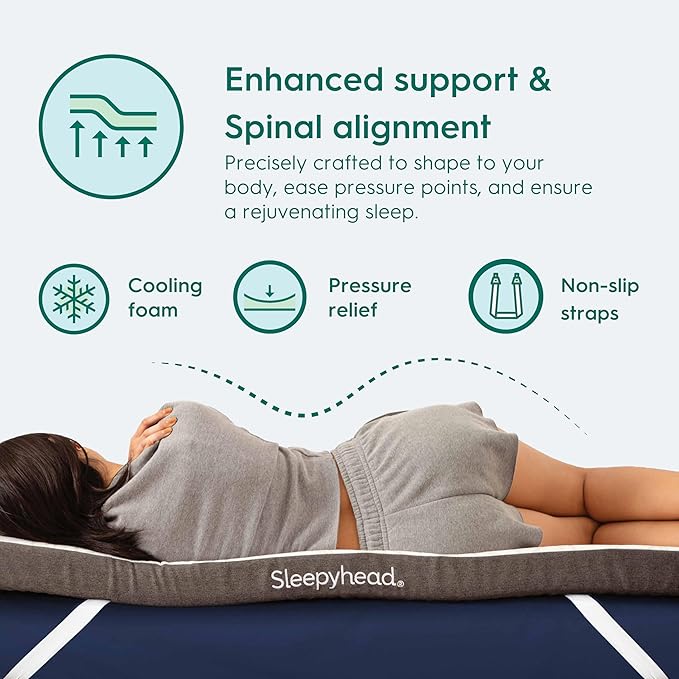 Sleepyhead Twin XL 2 Inch Mattress Topper - Image 4