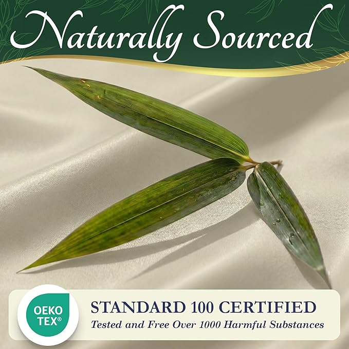 DECOLURE 100% Viscose Derived from Bamboo Sheets Full Size - Image 7