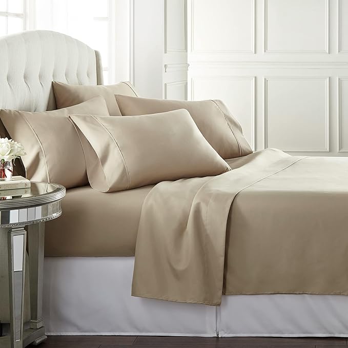 Danjor Linens Bed Sheet Set Cal King by DanjorLinens