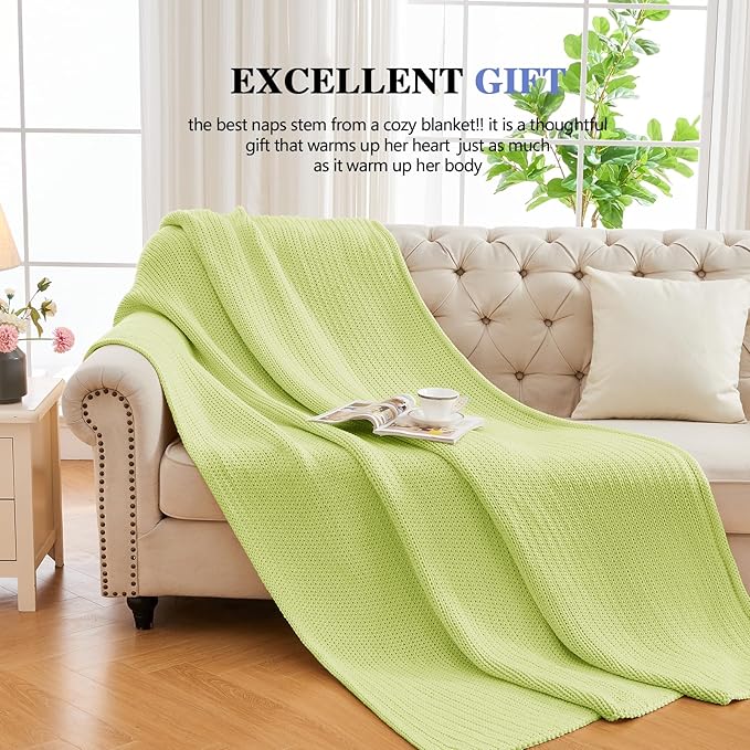 L'AGRATY Knitted Weighted Blanket - Image 5