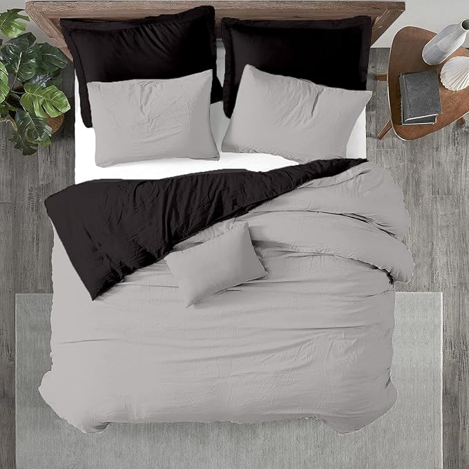 Kotton Culture 3 Pc California King Size Duvet Cover Set -100% Egyptian Cotton by KottonCulture