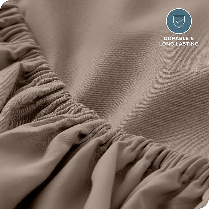 Bare Home Fitted Bottom Sheet California King Size - Image 5