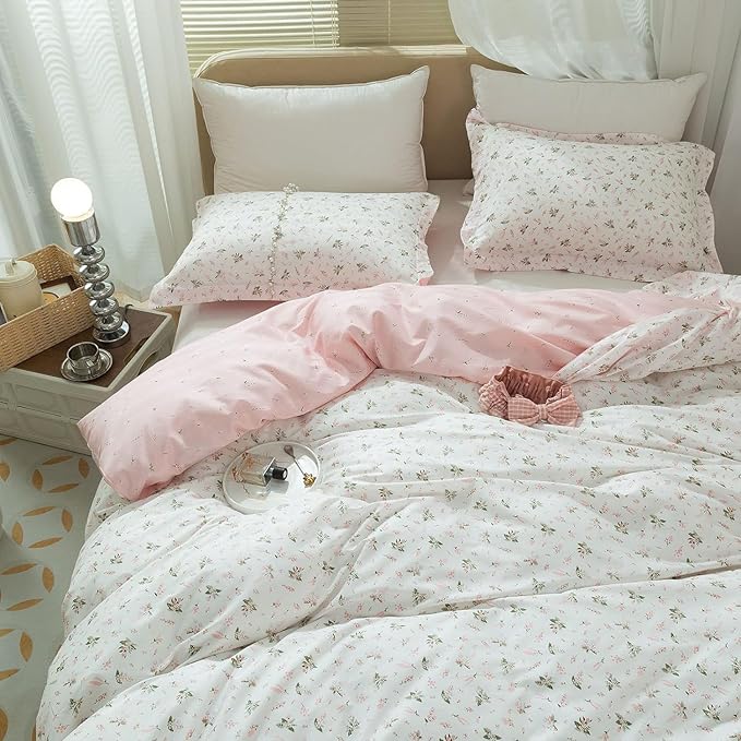 mixinni Floral Duvet Cover Twin XL Size by mixinni