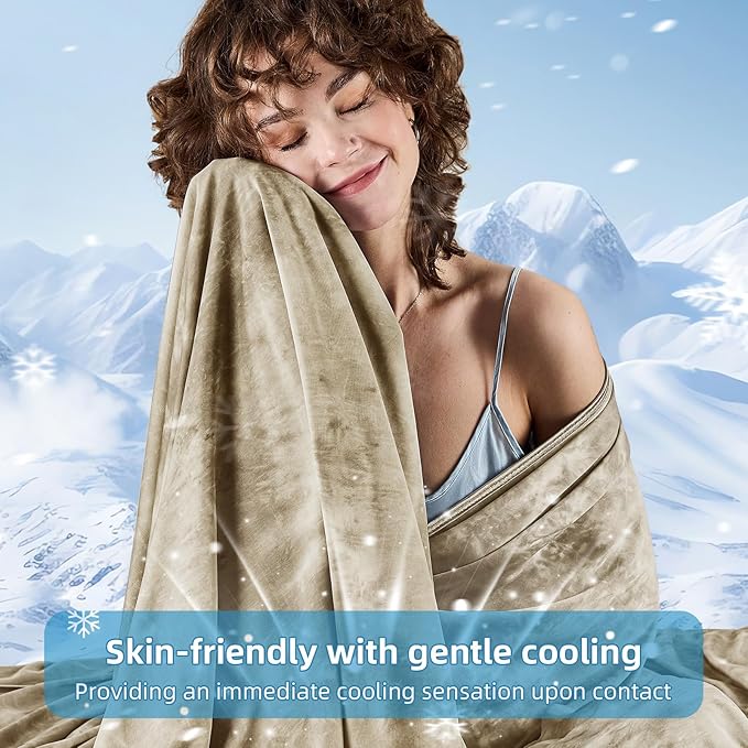 inhand Cooling Throw Blanket, Cooling Blankets - Image 3