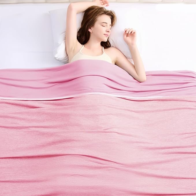 TOPCEE Cooling Blanketfor Night Sweats Absorbs Heat to Keep Adults, Children by Topcee%E2%80%94ForYourGoodSleep
