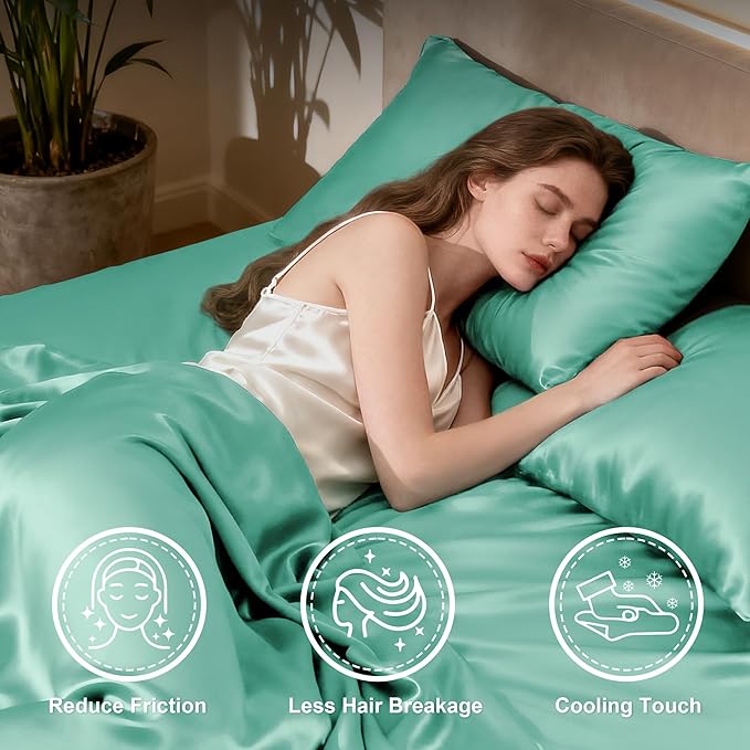 Love's cabin Satin Queen Sheets Set - Image 3