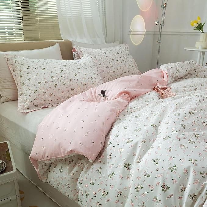 mixinni Floral Duvet Cover Twin XL Size - Image 3